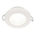 Hella Marine EuroLED 75 3" Round Spring Mount Down Light - White LED - White Plastic Rim - 12V [958110511]