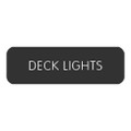 Blue SeaLarge Format Label - "Deck Lights" [8063-0124]