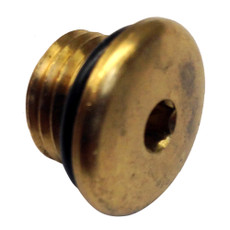 Uflex Brass Plug w\/O-Ring for Pumps [71928P]