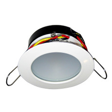 i2Systems Apeiron Pro A503 Tri-Color 3W Round Dimming Light - Warm White\/Red\/Blue - White Finish [A503-31CBBR-HE]
