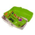 Plano Ready Set Fish On-Tray Tackle Box - Green\/Tan [500010]
