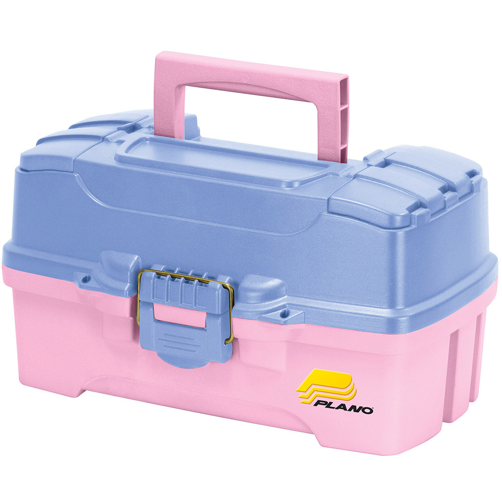 Plano Two-Tray Tackle Box w/Dual Top Access - Periwinkle/Pink [620292]