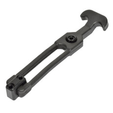 Southco T-Handle Latch w\/Keeper - Pull Draw Front Mount Black Flexible Rubber [F7-73]