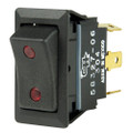 BEP SPDT Rocker Switch - 2-LEDs - 12V\/24V - ON\/OFF\/ON [1001715]
