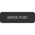 Blue Sea Large Format Label - "Wiper PORT" [8063-0450]