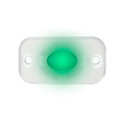 HEISE Marine Auxiliary Accent Lighting Pod - 1.5" x 3" - White\/Green [HE-ML1G]