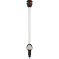 Attwood LightArmor Bi-Color Navigation Pole Light w\/Task Light - Straight - 10" [NV6LC2-10-7]