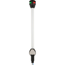 Attwood LightArmor Bi-Color Navigation Pole Light w\/Task Light - Straight - 10" [NV6LC2-10-7]
