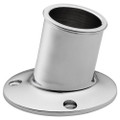 Whitecap Top-Mounted Flag Pole Socket - CP\/Brass - 1-1\/4" ID [S-5003]