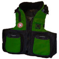 First Watch AV-800 Pro 4-Pocket Vest (USCG Type III) - Green\/Black - S\/M [AV-800-GN-S\/M]