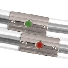TACO Rub Rail Mounted Navigation Lights for Boats Up To 30 - Port  Starboard Included [F38-6602-1]