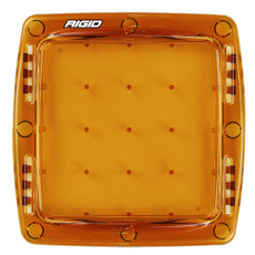 Rigid Industries Q-Series Lens Cover - Amber [103933]