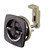Perko Flush Latch - Non-Locking - 2.5" x 2.5" w\/Offset Adjustable Cam Bar [0932DP2BLK]