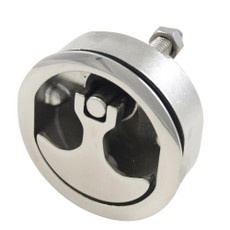 Whitecap Compression Handle Stainless Steel Non-Locking 3" OD - 1\/4 Turn [S-8235C]