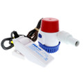 Rule 500 GPH Standard Bilge Pump Kit w\/Float Switch - 12V [25DA-35A]