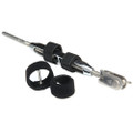 C. Sherman Johnson Wrap Pins Velcro Pin Locking Devices f\/Open Body Turnbuckles 1\/4" - 2-Pack [WRAPC2-P]