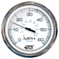 Faria 5" Speedometer (60 MPH) GPS (Studded) Chesapeake White w\/Stainless Steel [33861]
