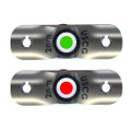 Taco Rub Rail Mounted LED Navigation Light Set - 2-1\/2" [F38-6800D]