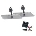 Lenco 12" x 18" Standard Trim Tab Kit w\/Standard Tactile Switch Kit 12V [TT12X18]