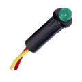 Paneltronics LED Indicator Light - Green - 12-14 VDC - 1\/4" [048-004]