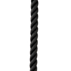 New England Ropes 1\/2" X 15 Premium Nylon 3 Strand Dock Line - Black [C6054-16-00015]