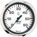 Faria 4" Tachometer (6000 RPM) Gas (Inboard  I\/O) - Spun Silver [36004]