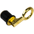 Sea-Dog Brass Snap Handle Drain Plug - 1-1\/4" [520072-1]