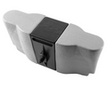 Hobie Mirage Cassette Plug-Blk & Gray Pro Angler