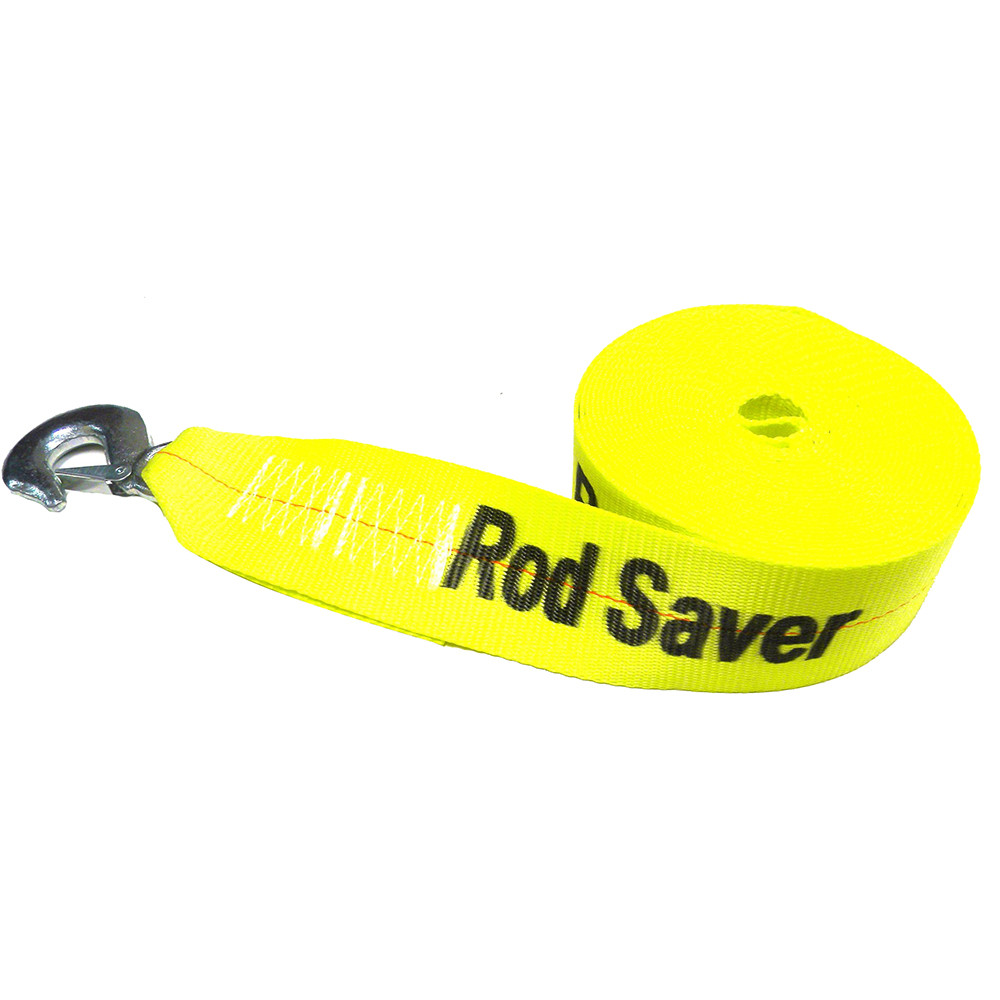 Rod Saver Heavy-Duty Winch Strap Replacement - Yellow - 3 x 20 [WS3Y20]