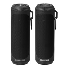 Boss Audio Bolt Marine Bluetooth Portable Speaker System w\/Flashlight - Pair - Black [BOLTBLK]