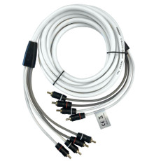 FUSION EL-FRCA12 12 Standard 4-Way RCA Cable [010-12893-00]