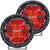 RIGID Industries 360-Series 6" LED Off-Road Fog Light Spot Beam w\/Red Backlight - Black Housing [36203]