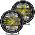 RIGID Industries 360-Series 6" LED Off-Road Fog Light Drive Beam w\/White Backlight - Black Housing [36204]