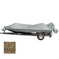 Carver Performance Poly-Guard Styled-to-Fit Boat Cover f\/15.5 Jon Style Bass Boats - Shadow Grass [77815C-SG]