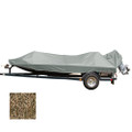 Carver Performance Poly-Guard Styled-to-Fit Boat Cover f\/18.5 Jon Style Bass Boats - Shadow Grass [77818C-SG]
