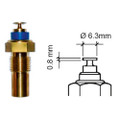 VDO Marine Coolant Temperature Sensor - Single Pole - Spade - 40-120C\/105-250F - 6-24V - M10 x 1 Tapered Short [323-801-017-001N]