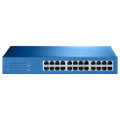 Aigean 24-Port Network Switch Desk or Rack - Mountable - 100-240VAC - 50\/60Hz [NS-24]