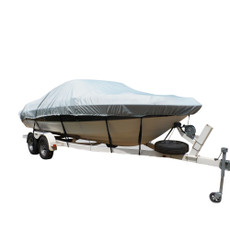 Carver Flex-Fit PRO Polyester Size 5 Boat Cover f\/V-Hull Runabouts I\/O or O\/B - Grey [79005]