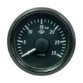 VDO SingleViu 52mm (2-1\/16") Brake Pressure Gauge - 30 Bar - 0-4.5V [A2C3832720030]