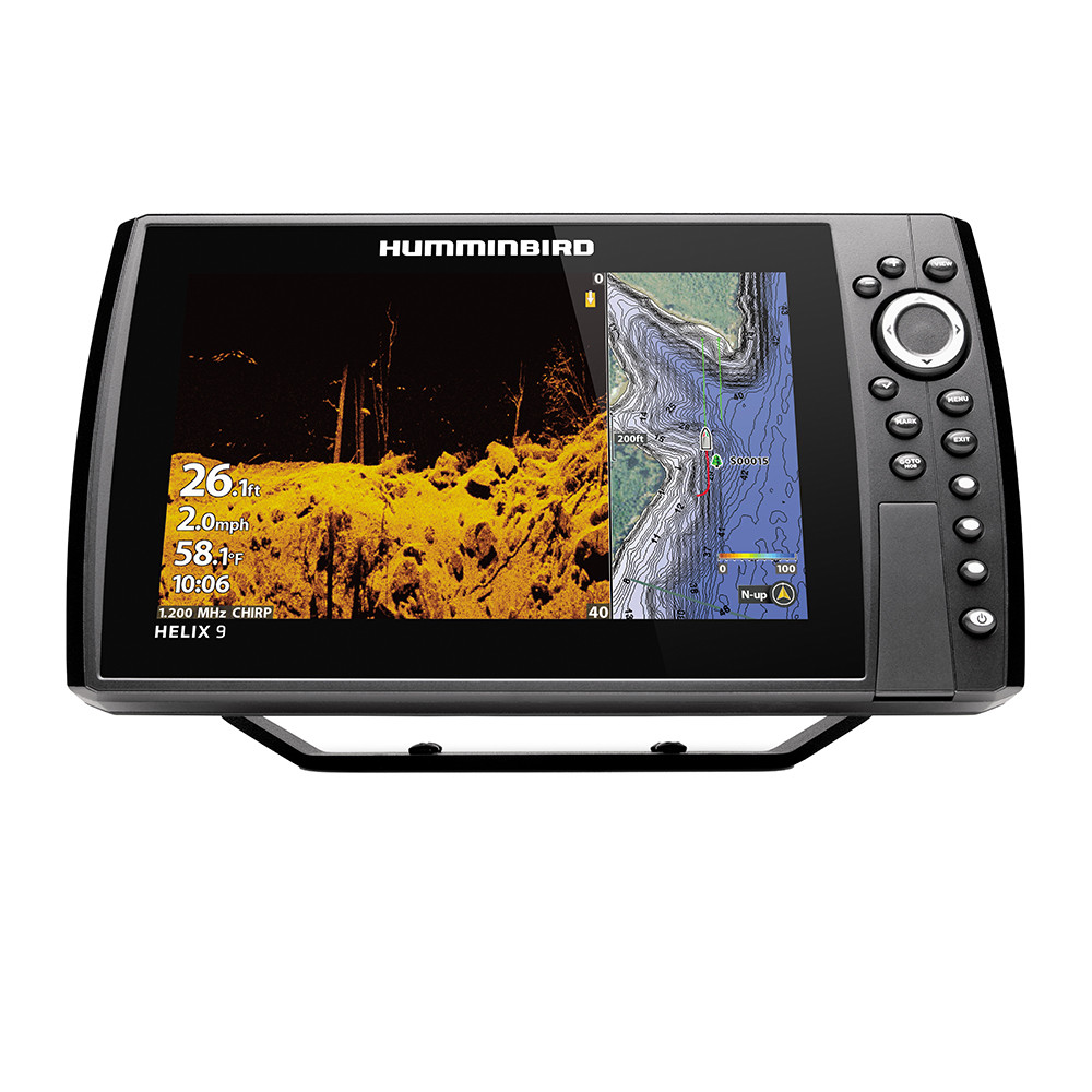 Humminbird HELIX 9 CHIRP MEGA DI+ GPS G4N CHO Display