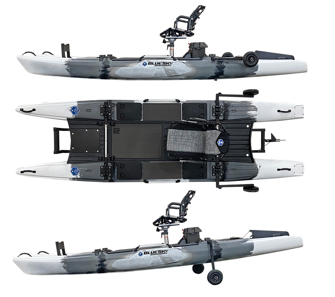 Delaware Paddlesports has the Blue Sky Boatworks 360 Angler 2023