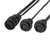 Humminbird 14 M SILR Y - SOLIX\/APEX Side Imaging  2D Splitter Dual Side Image Adapter Cable - 30" [720112-1]