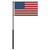 Mate Series Flag Pole - 36" w\/USA Flag [FP36USA]
