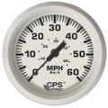 Faria Dress White 4" GPS Speedometer [33147]