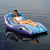 Aqua Leisure Ultra Cushioned Comfort Lounge Hawaiian Wave Print w\/Adjustable Pillow [APL17014S2]