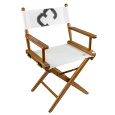 Whitecap Directors Chair w\/Sail Cloth Seating - Teak [61044]