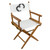 Whitecap Directors Chair w\/Sail Cloth Seating - Teak [61044]