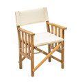 Whitecap Directors Chair II w\/Cream Cushion - Teak [61053]