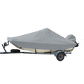 Carver Sun-DURA Styled-to-Fit Boat Cover f\/16.5 Bay Style Center Console Fishing Boats - Grey [71016S-11]