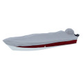 Carver Poly-Flex II Styled-to-Fit Boat Cover f\/16.5 V-Hull Side Console Fishing Boats - Grey [72216F-10]